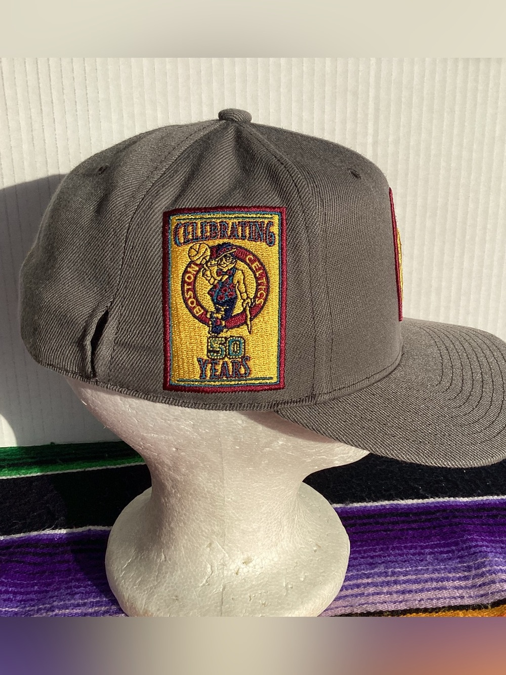 Mitchell and nest Boston Celtics SnapBack Hat HWC celebrating 50 years - Picture 6 of 11